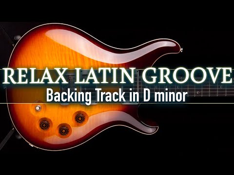 Relax Latin Groove Backing Track in D minor | SZBT 1091