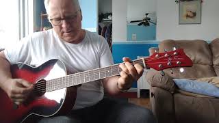 Video thumbnail for Jay Turser acoustic guitar played by Mario Vaillancourt by Mario Vaillancourt