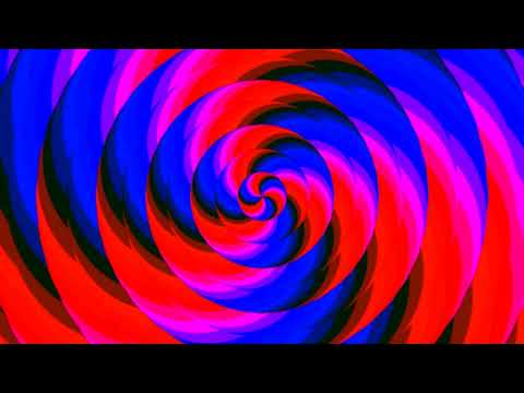 Club Visuals 965 - Blue & Purple Hypnotic circles VJ loop