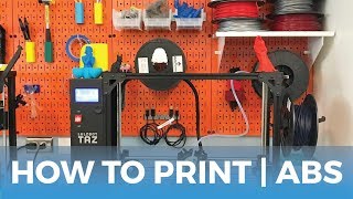 How To Succeed When 3D Printing With ABS Filament // How To 3D Print Tutorial