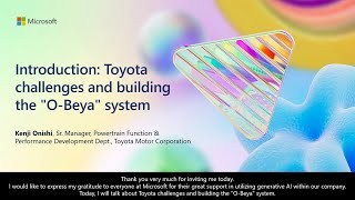 Lessons from Toyota for building durable multi-agent copilots | BRK117