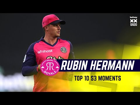 Top 10 Moments - Rubin Hermann | Betway SA20