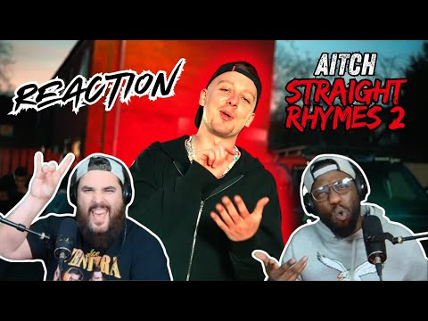 Americans React to Aitch! - Straight Rhymez 2