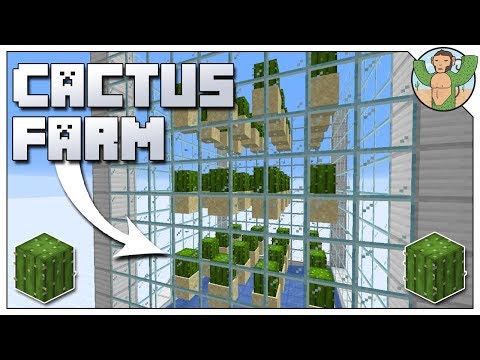 Simple And Expandable Cactus Farm For Minecraft 1 14 Minecraft Map