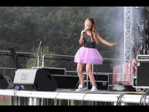 Julia Chmielarska podczas Dni Kraśnika 2015