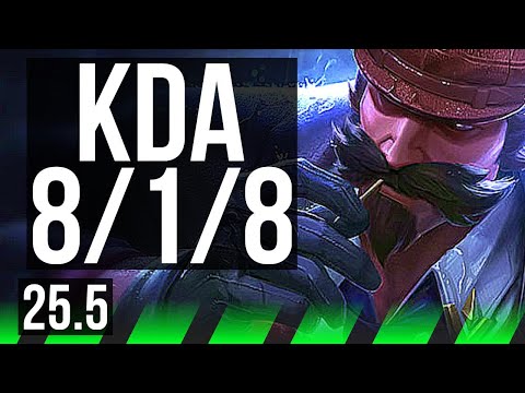 GRAVES vs VOLIBEAR (JGL) | 8/1/8, Legendary | KR Diamond | 25.5