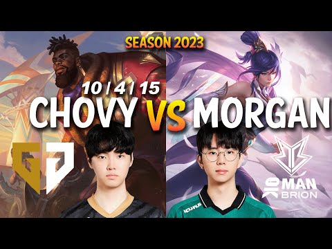 GEN Chovy vs BRO Morgan - Chovy K'SANTE vs Morgan FIORA Top - Patch 13.17 KR Ranked
