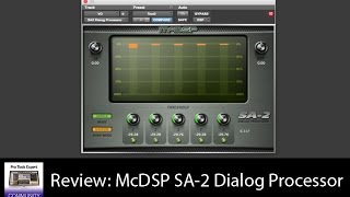 Video thumbnail for Review: McDSP SA-2 Dialog Processor by Production Expert