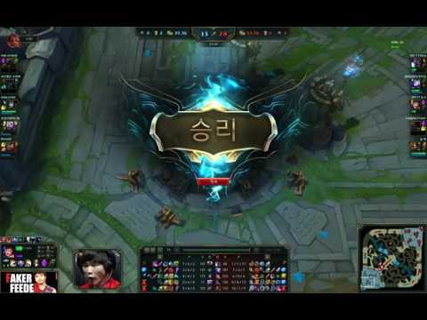 Faker vs Duke Illaoi vs Garen Toplane Faker Feeder HL ✔188