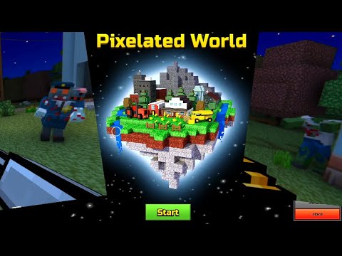 Pixel Gun 3D PC Edition | Pixelated World - FARM (hard) all stars