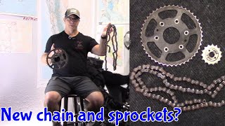 New chain and new sprockets? Is it necessary for you KTM 390 Adventure.