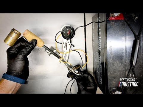 How To Test a Fuel Sending Unit & Gauge | Old School Way