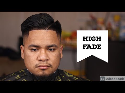 HIGH FADE COMBOVER : HAIRCUT TUTORIAL