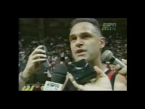 1999 - Matéria do pivô Josuel na Final do Carioca - Flamengo x Botafogo