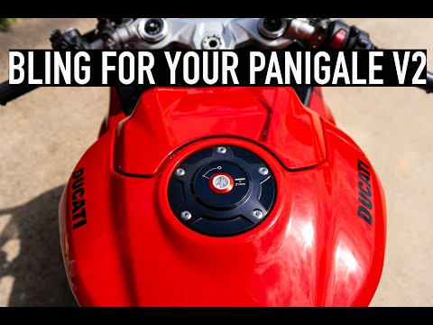 BLING BLING! | Rizoma Fuel Cap for the 2025 Ducati Panigale V2