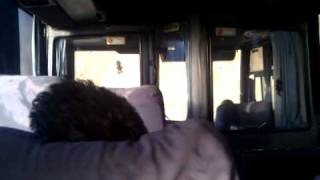 preview picture of video 'Bus from Tarija to Tupiza, Bolivia'