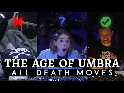 ALLE Todesfälle und Beinaheunfälle in The Age of Umbra