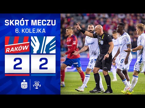 Raków - Lech | SKRÓT | Odbiła im Palma? Czerwona kartka i 8 goli ale tylko 4 uznane ! | Ekstraklasa