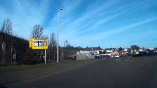 Driving To The Harbour In Montrose Angus Scotland