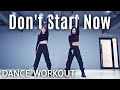 [Dance Workout] Dua Lipa - Don't Start Now | MYLEE Cardio Dance Workout, Dance Fitness