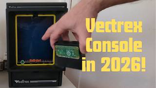 Retro Gaming Vectrex Console