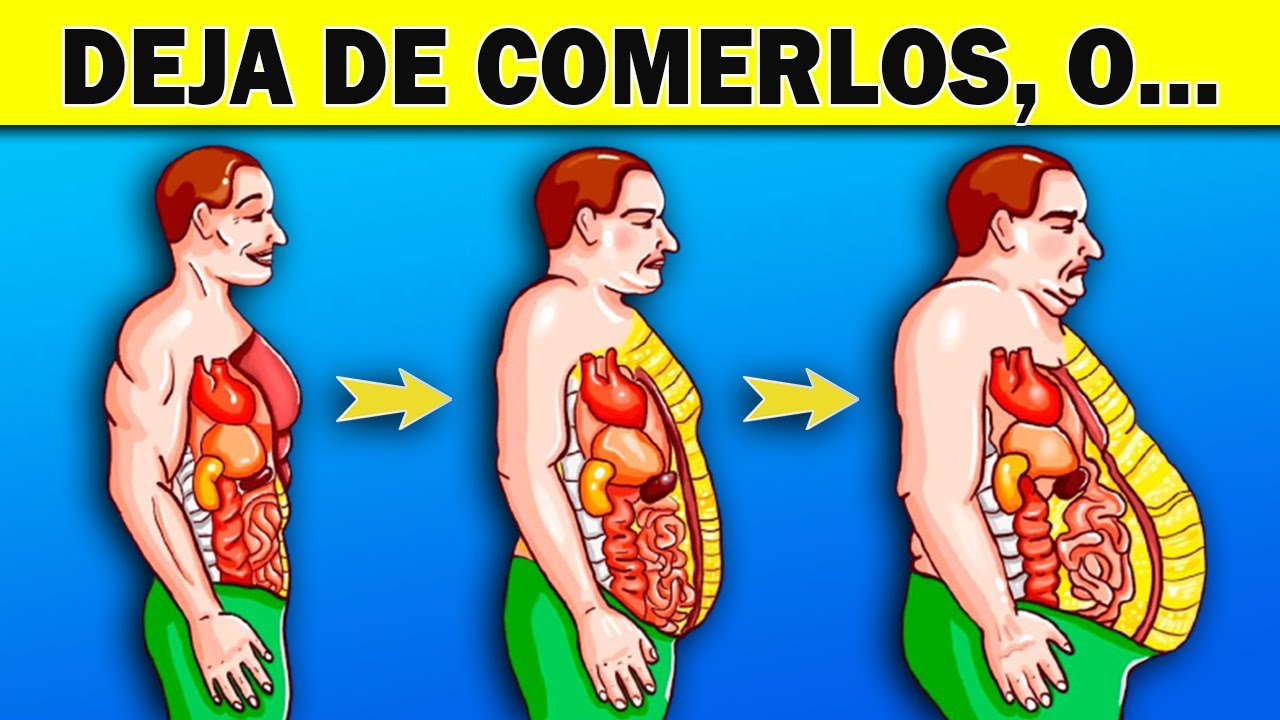 😱 10 + 1 foods that YOU CANNOT LOSE FAT ⛔ or YOU WILL NEVER MAKE IT ⛔
