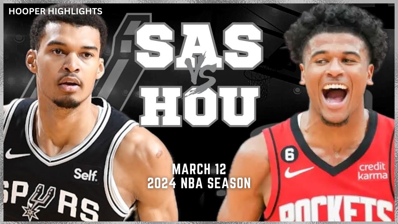 13.03.2024 | San Antonio Spurs 101-103 Houston Rockets