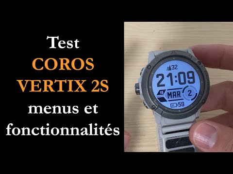 Test Coros Vertix 2S : renouvelée en 2024