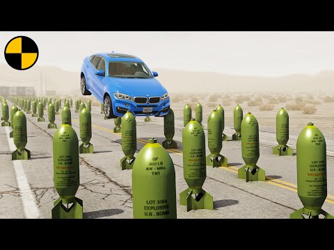 Cars vs Nuclear Bombs 😱 BeamNG.Drive