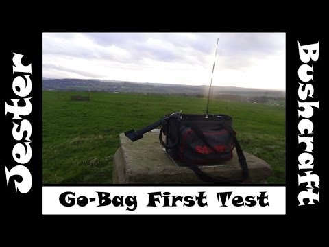 Self Supporting CB Radio Go-Bag - First Field Test