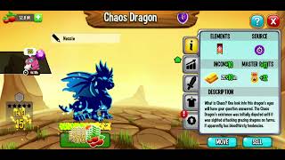 No.18 Element Chaos Dragon Unlocked on Dragon City #dragoncity #gaming