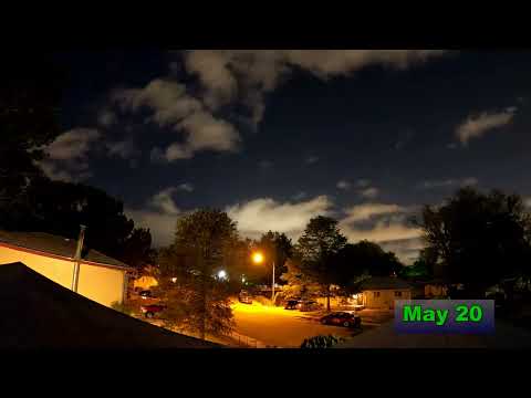 May 2022 Time-Lapse Colorado Springs, Colorado