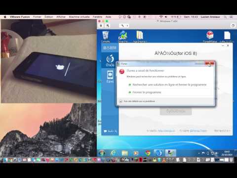 Jailbreak ios 8.1 + installation de cydia
