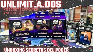 STAR WARS UNLIMITED - SECRETOS DE PODER Unboxing