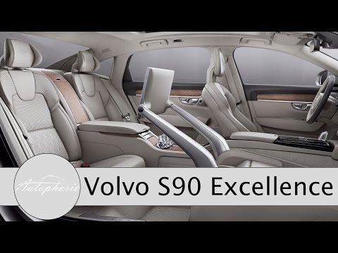 2018 Volvo S90 Excellence Animation / Luxury Seat Concept put into production - Autophorie