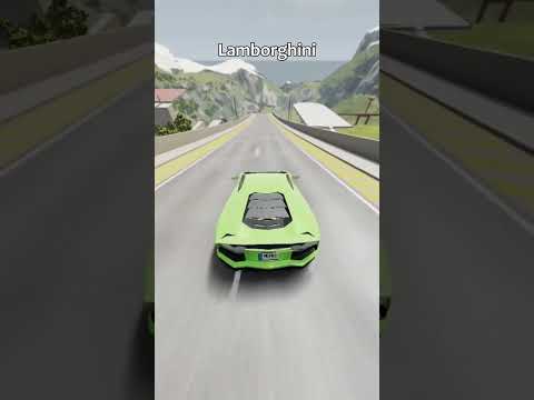 Which Car Can Jump LONGEST? Cars vs JUMPING Ramp