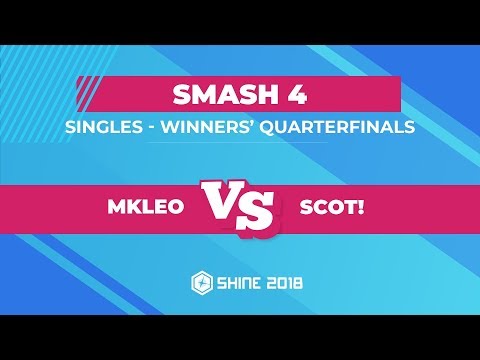 MkLeo vs Scot! - Smash 4 Singles: Winners Quarterfinals - Shine 2018