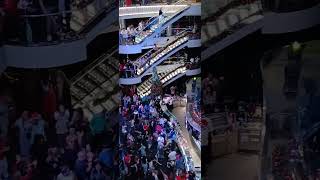 MSC seaside cruise ship the atrium farewell party 25th of December 2025