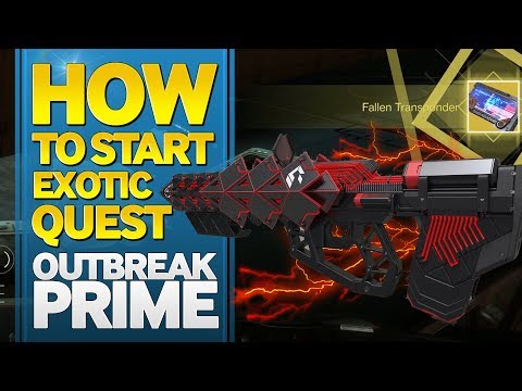 How to Start the Outbreak Prime Quest Destiny 2