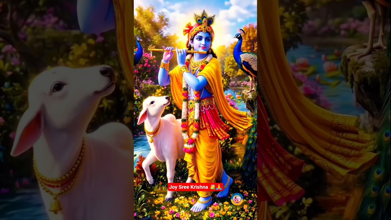 💐💐 Joy Sree Krishna 💐💐#shorts #youtubeshorts #shortvideo #viralvideo #krishna #bhajan #bhakti #song