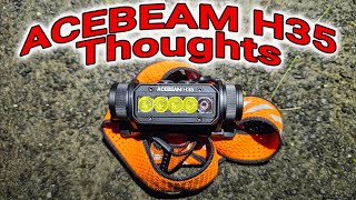 ACEBEAM H35 Headlamp 5 core brilliance
