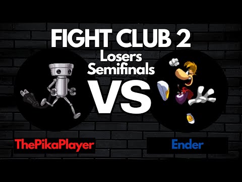 FIGHT CLUB 2: SSF2 Losers Semis - ThePikaPlayer (Chibi-Robo) vs Ender (Rayman)