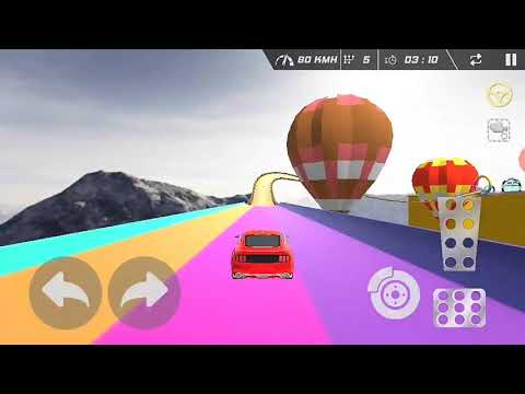 Motu Car stunt 2020 maga ramp stunt game - impossible tracks stunt - Android gameplay