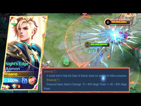 Passive Buffed Aamon Is Insane Op 💪 ||| Mobile Legends Bang Bang 🔥