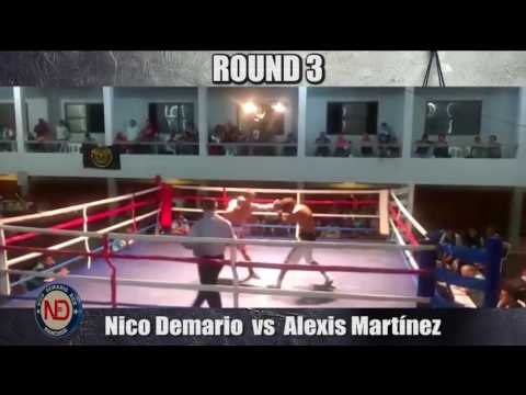 Nicolas Demario vs Alexis Martinez / Boxeo Profesional 2017
