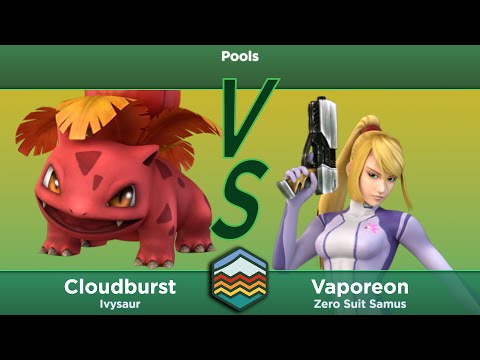 SCNL 2024 Pools - Cloudburst (Ivysaur, Squirtle) vs Vaporeon (Sheik, Zero Suit Samus)