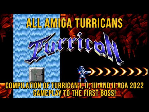 Amiga Turrican Compilation. One of the best game series on the Amiga.