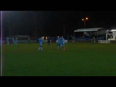 Brentwood Town 4-1 Hendon.  Ryman Isthmian League Premier Division.  Tue5Apr2016