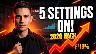 5 YouTube Settings I Turned ON to Get More Views 2026 hack!