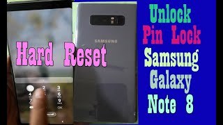 How to Remove Pin lock on Samsung Galaxy Note 8